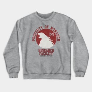 Property of Monarch Research Facility Crewneck Sweatshirt